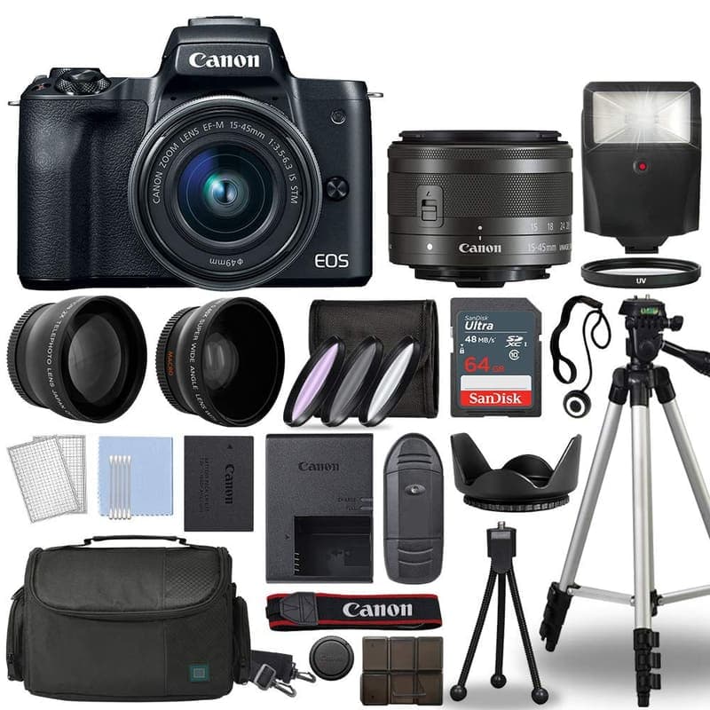 Canon EOS M50 Camera Kit